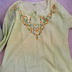 Gorgeous thin ethnic blouse
